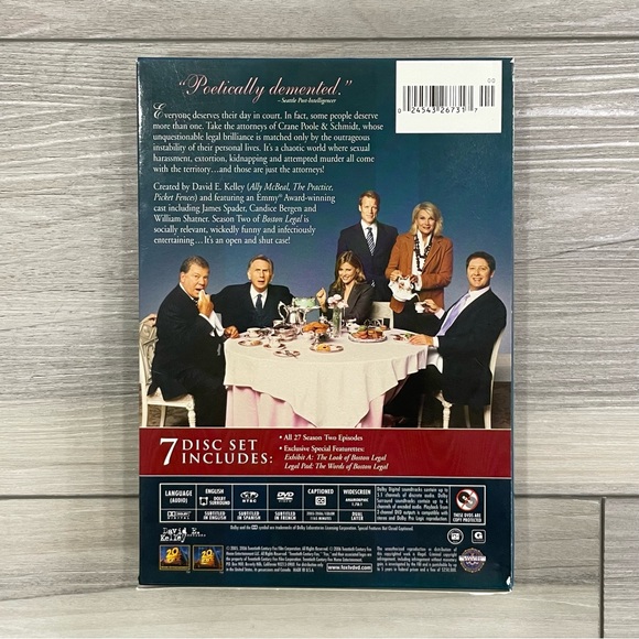 Boston Legal TV Show Season Two DVD Box Set - Picture 2 of 16